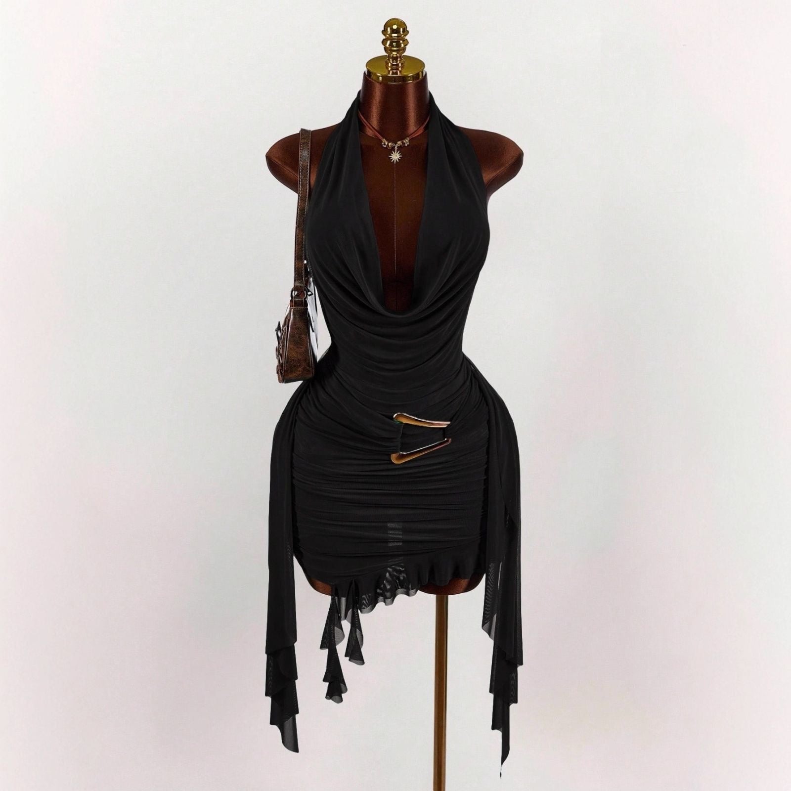 Robe dos nu séduisante et élégante sexy